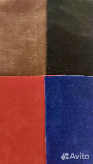 Ткань велюр (бархат) СССР