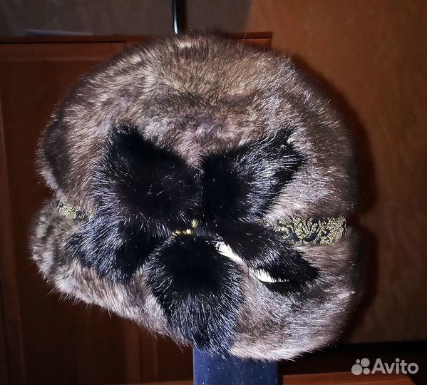 Шапка норковая женская