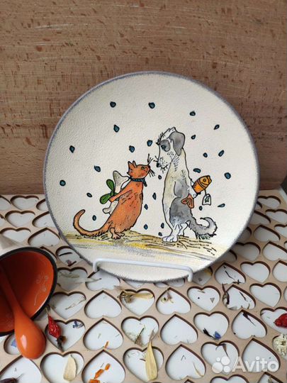 Тарелка декоративная настенная