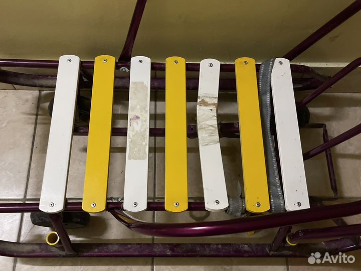 Детские санки на колесах