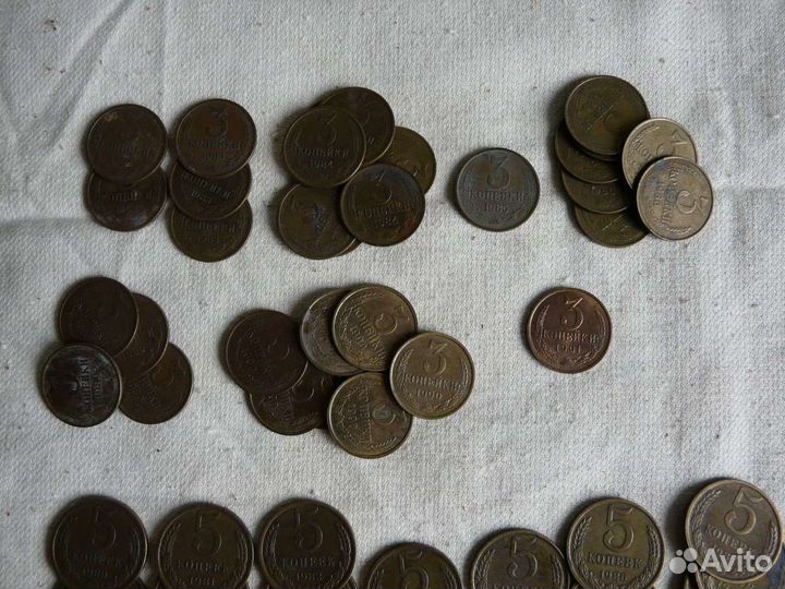 Монеты СССР с 1980 по 1991 год
