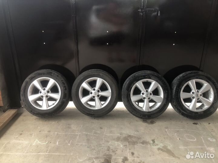 Колеса оригинальные Ниссан кашкай Р 17 4 шт