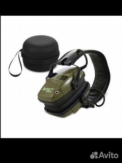 Активные наушники с защитным чехлом