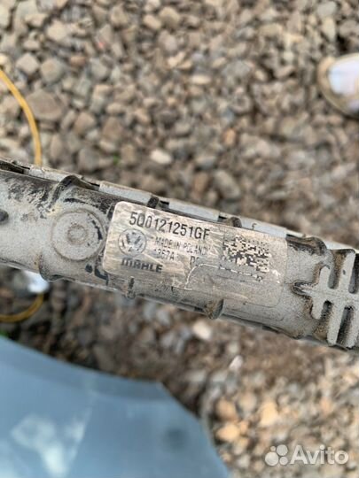 Радиатор дополнительный октавия а7 тигуан