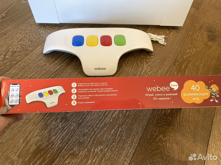 Развивающая игра (приставка к компьютеру) Webee