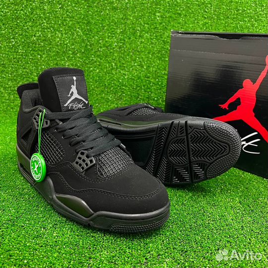 Кроссовки Nike Jordan 4 Black Cat