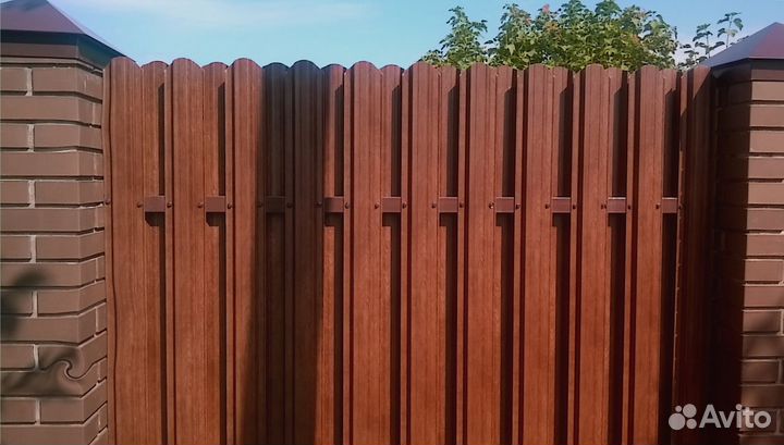 Евроштакетник цветной выбери свой забор