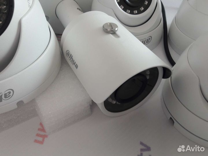 Комплект видеонаблюдения 4Мп Dahua 7 камер