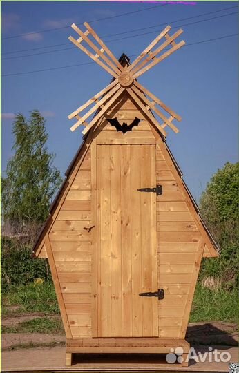 Дачный туалет с установкой PRO882