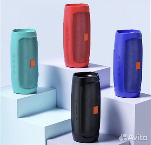 Колонка bluetooth портативная в 4 цветах