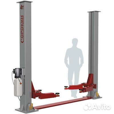 Подъёмникс нижней синхронизацией 4т, 380v