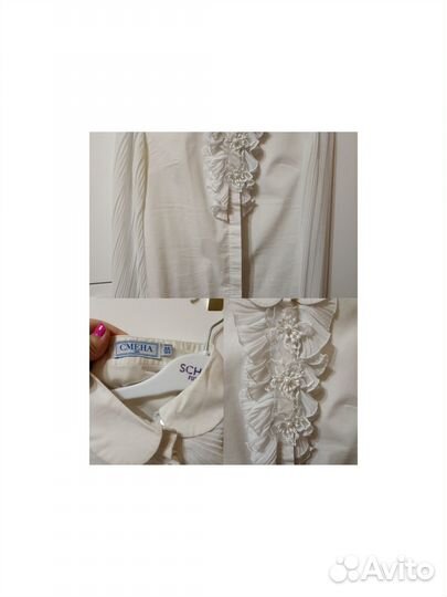 Блузка школьная 146 152, 158, 164+