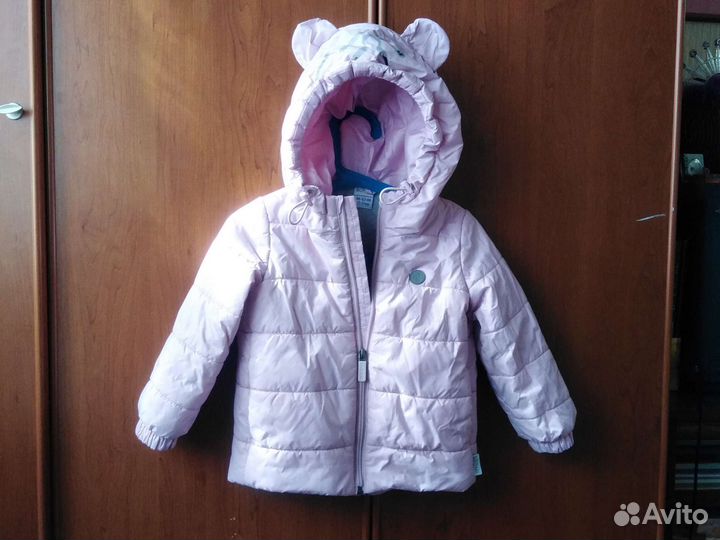 Детская одежда, р.86: куртки, жилеты, джинсы и др