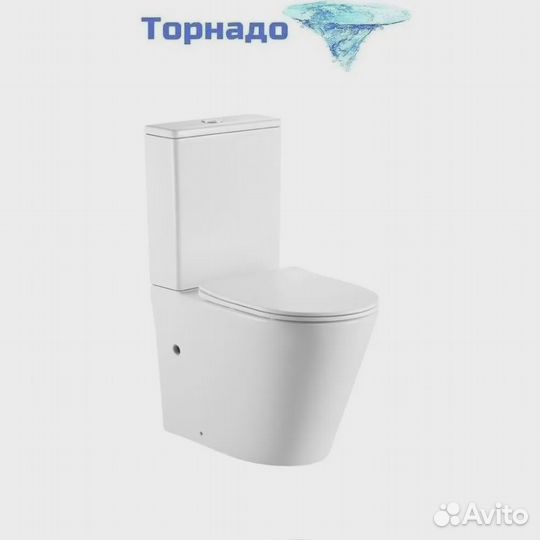 Унитаз напольный Triton Corso Tornado TR-CO-3906