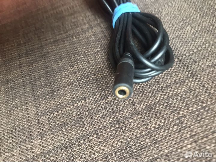 Кабель-удлиннитель для наушников и микрофона