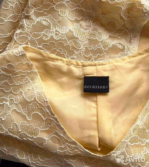Вечернее платье 46 р. Кружево