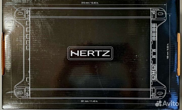 Автомобильный усилитель hertz HCP 4