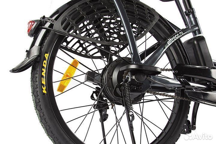 Электровелосипед Eltreco green city e-alfa new, че