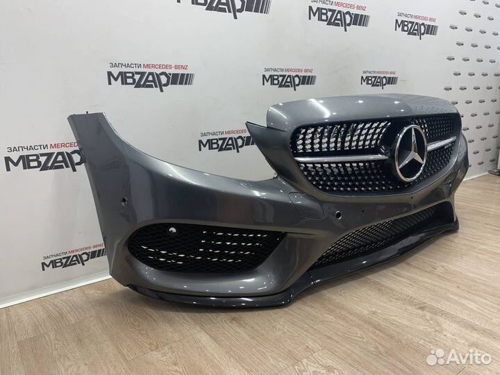 Бампер передний AMG C43 Mercedes W205