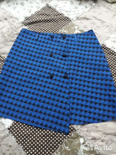 Юбка эко кожа