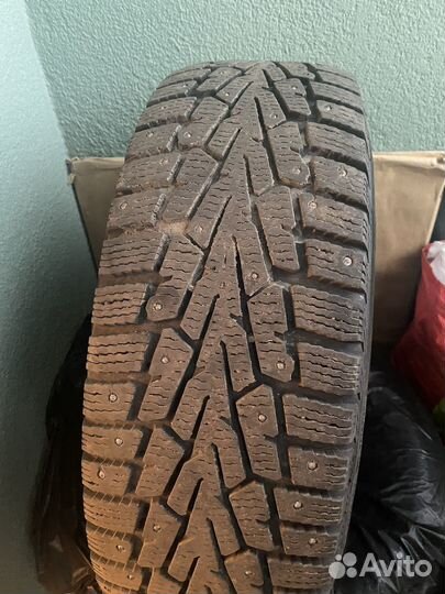 Шипованная резина на дисках для Nissan Qashqai