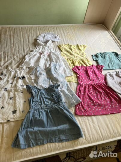 Вещи пакетом на девочку 1 год