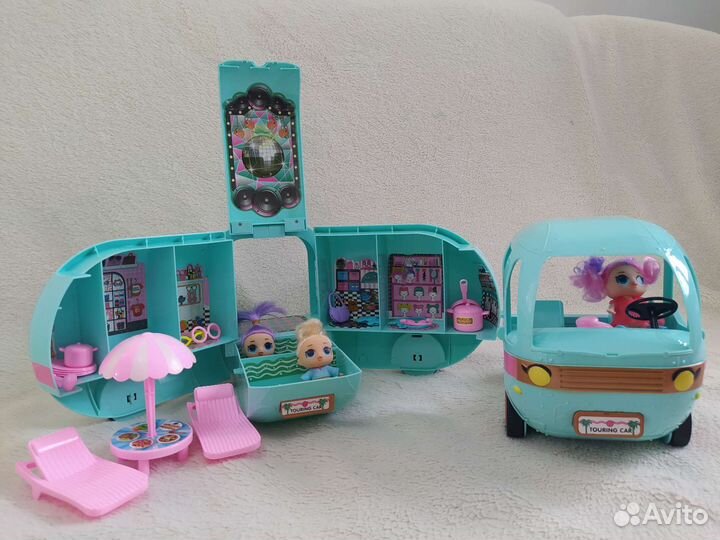 Автобус для куклы лол