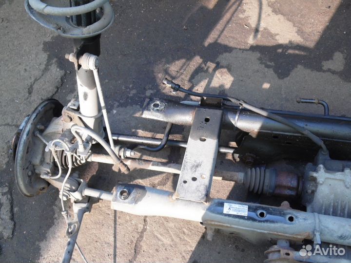 Задний мост 2 литра механика Рено Дастер