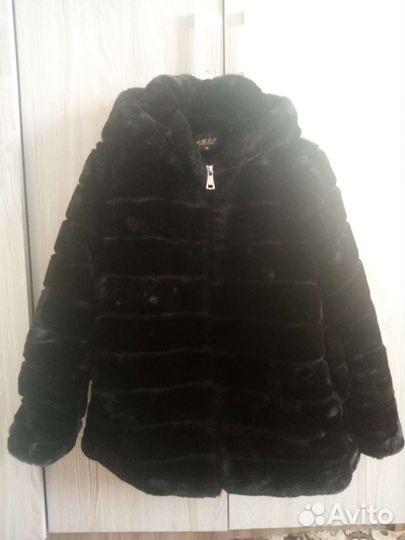 Шуба из эко меха