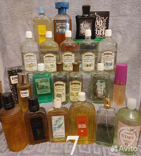 Винтажные одеколоны СССР Ive eau DE cologne