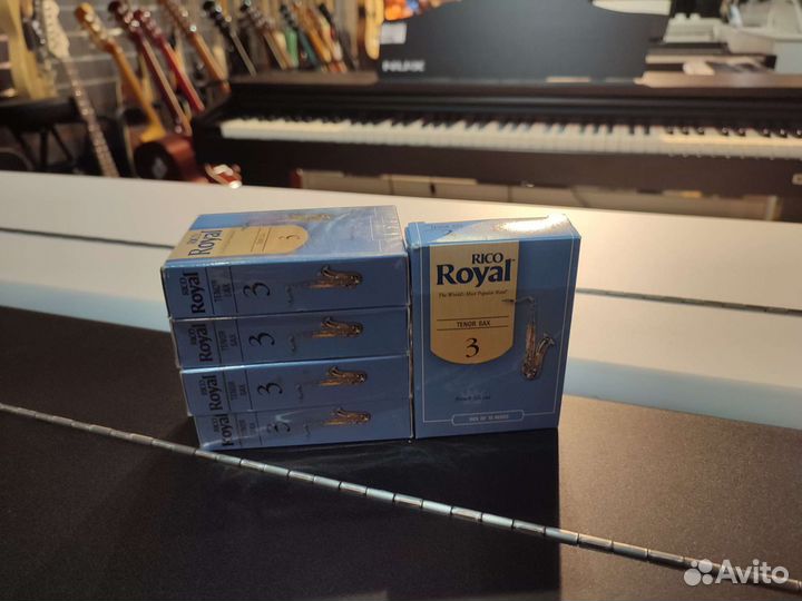 Трости для тенор-саксофона Rico Royal N'3