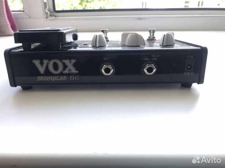 Гитарный процессор Vox Stomplab G2 + питание Nux