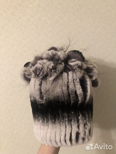 Шапка женская из кролика
