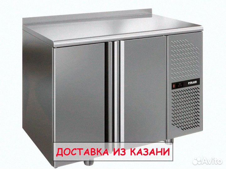 Стол холодильный polair TM2GN-G с бортом