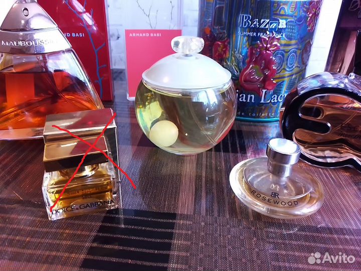 Духи женские и туалетная вода, миниатюра