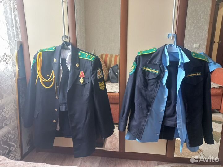 Кадетская форма(пограничный класс,полный комплект)