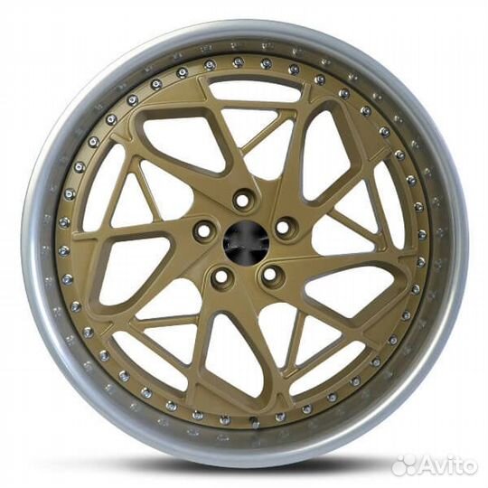 Диски колесные SB кованые, с полкой золото R21