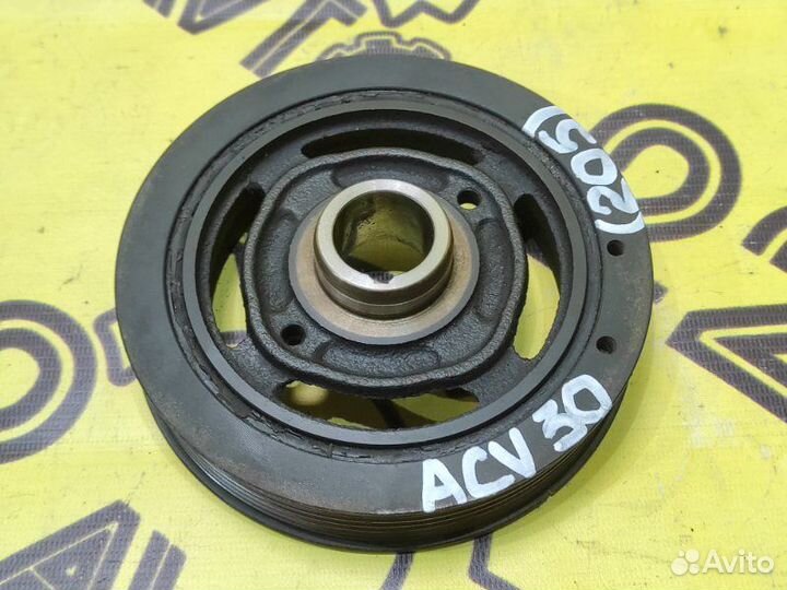 Шкив коленвала Toyota Camry ACV30 2AZ-FE 2004.05
