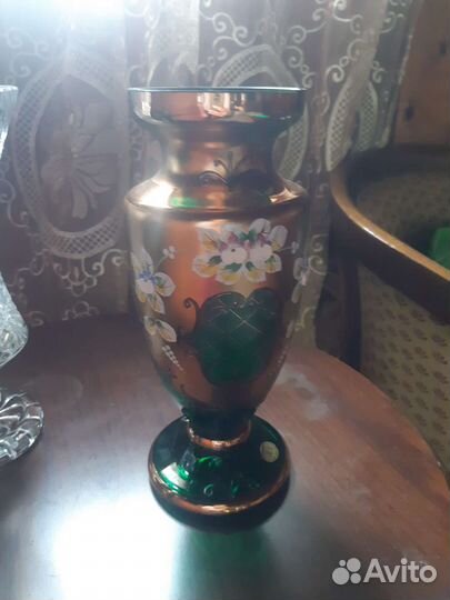 Ваза для цветов богемия