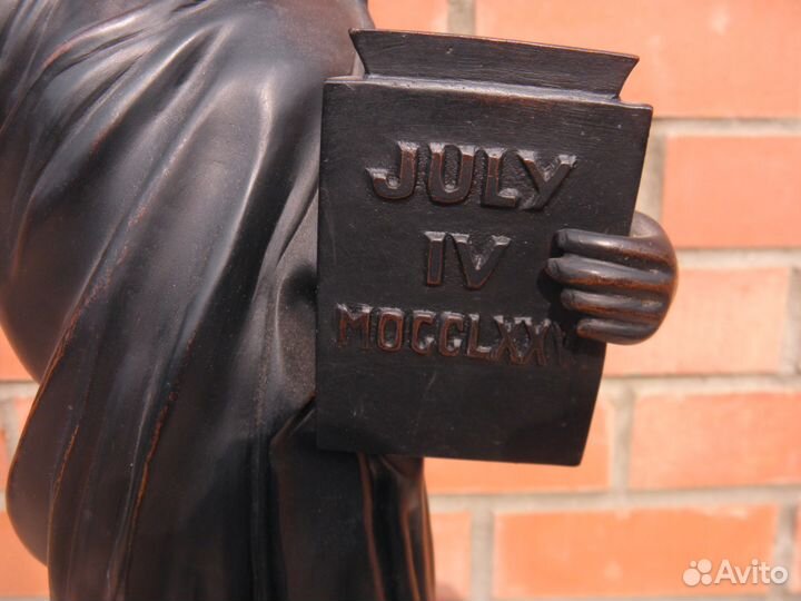 Каслинское литье Статуэтка статуя свободы