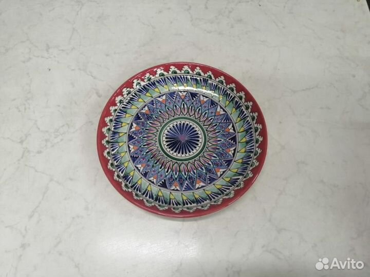 Ляган 32см красный (том)