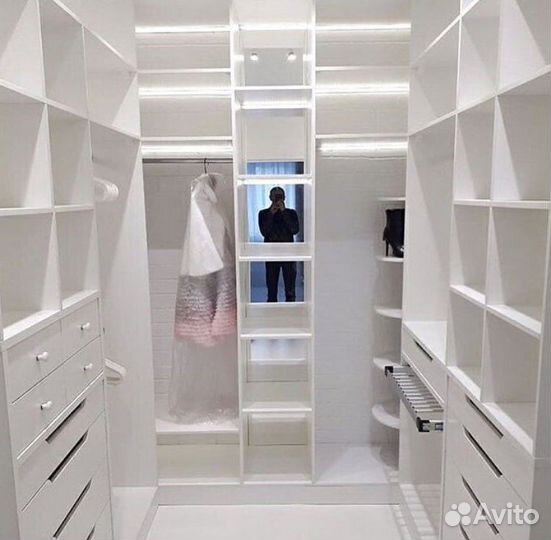 Гардеробные комнаты на заказ
