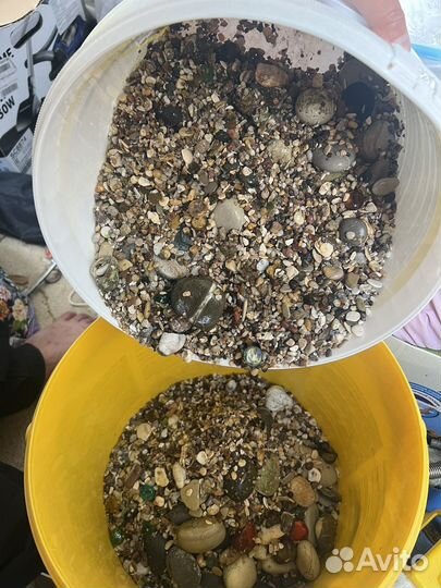 Замок и камни/ракушки для аквариума