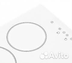 Варочная поверхность эл. Hyundai HHE 6450 WG белый