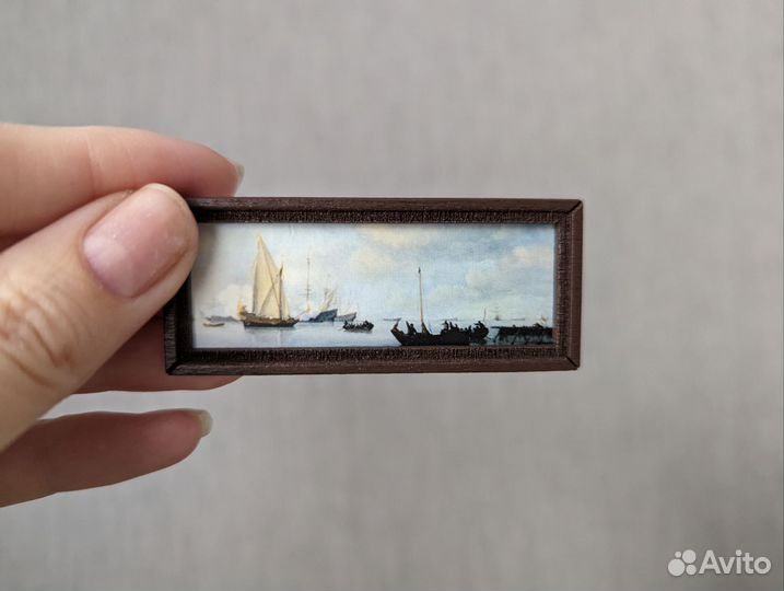 Набор миниатюрных картин новый