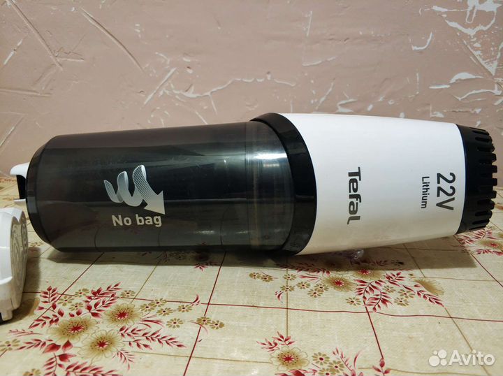 Аккумуляторный пылесос tefal