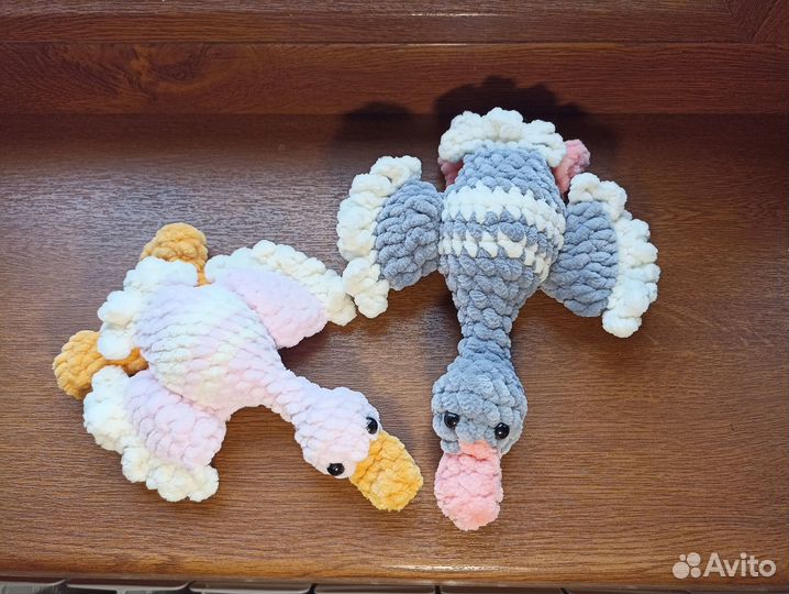 Вязаные игрушки ручной работы
