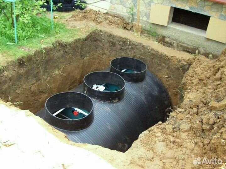 Септик эко Тополь 4 для выгребных ям