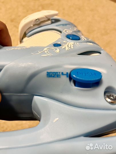 Коньки детские раздвижные 34 37