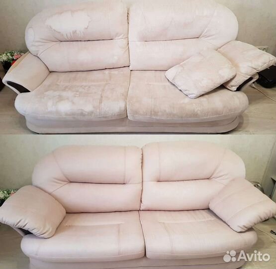 Химчистка диванов, ковров, мойка окна в подарок